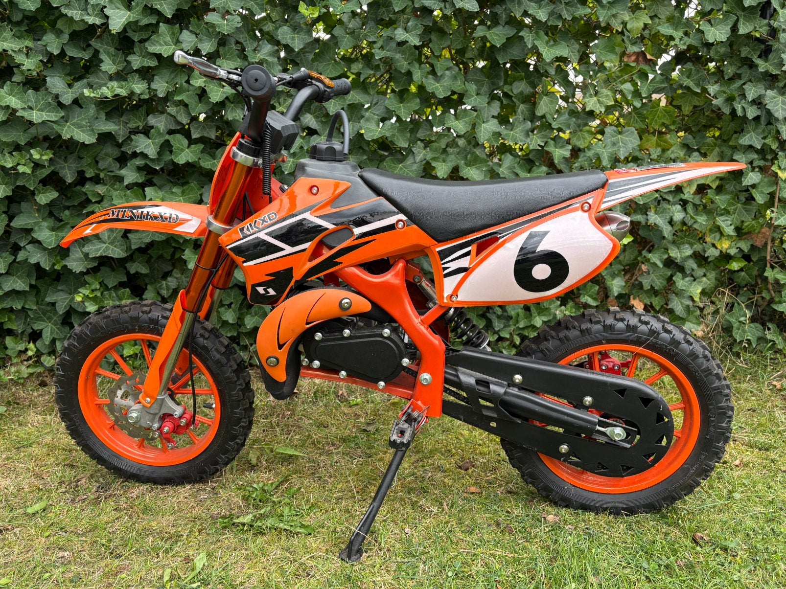 KXD 50cc mini crosser, Fietsen en Brommers, Minibikes, Midibikes en Pitbikes, Ophalen, Gebruikt, 50 cc, Schijfrem