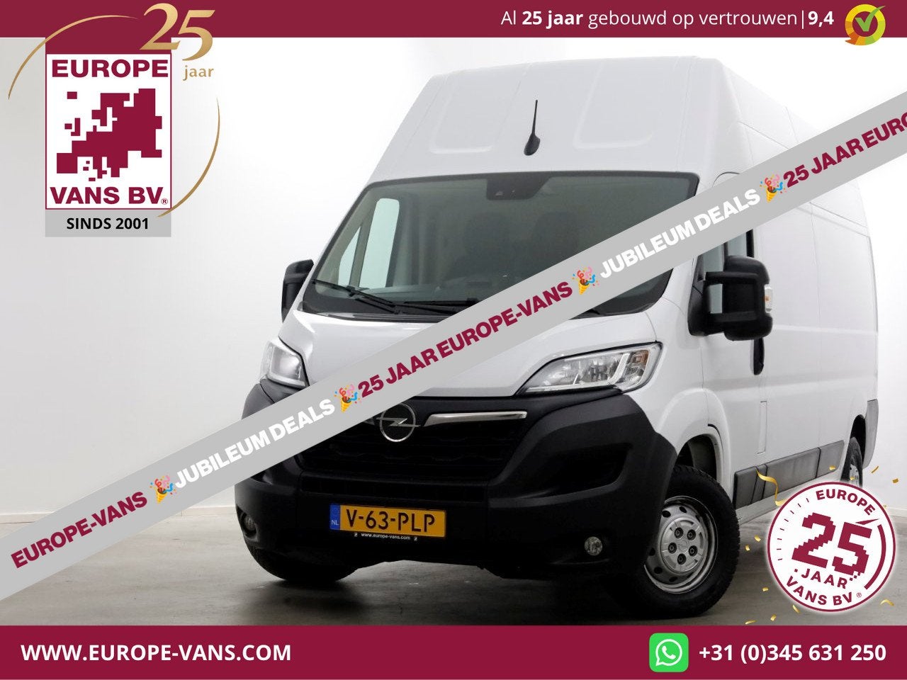 Opel Movano 2.2D 120pk L3H3 Edition Airco/Navi/Camera 02-202, Auto's, Voorwielaandrijving, Gebruikt, Euro 6, 4 cilinders