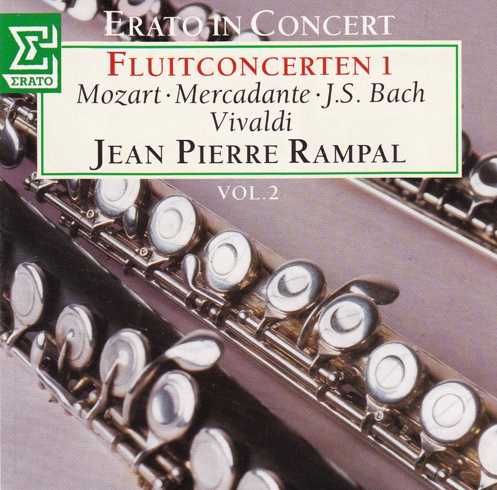Erato in Concert Vol 2 Fluitconcerten 1 / Jean Pierre Rampal, Ophalen of Verzenden, Classicisme, Zo goed als nieuw, Overige typen