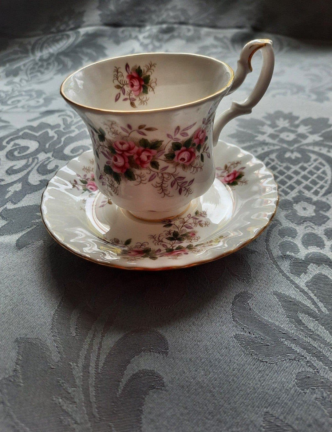 Royal Albert Lavender Rose Kop en Schotel, Ophalen of Verzenden
