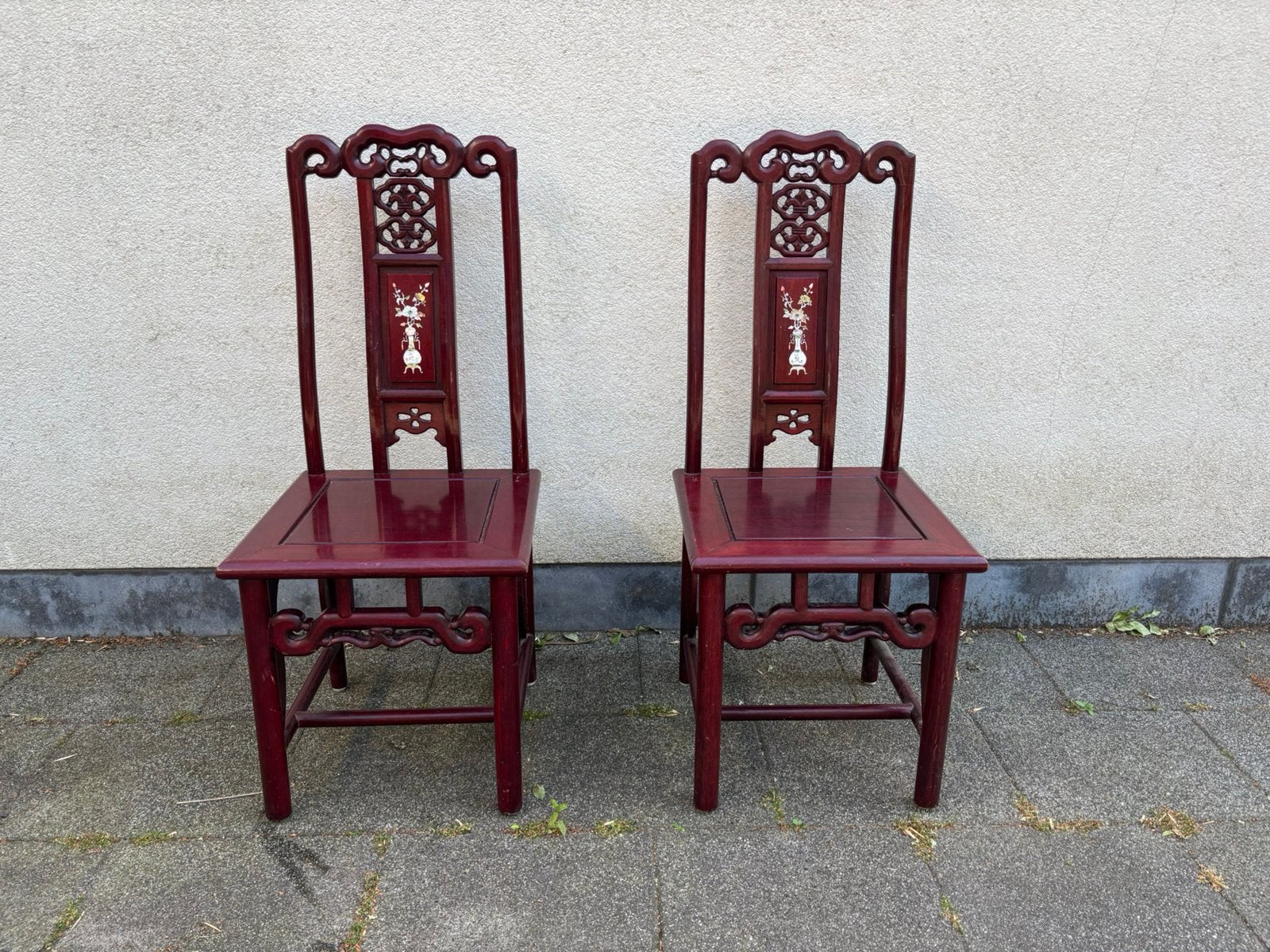 Antieke chinese stoelen, Antiek en Kunst, Antiek | Meubels | Stoelen en Banken, Ophalen of Verzenden
