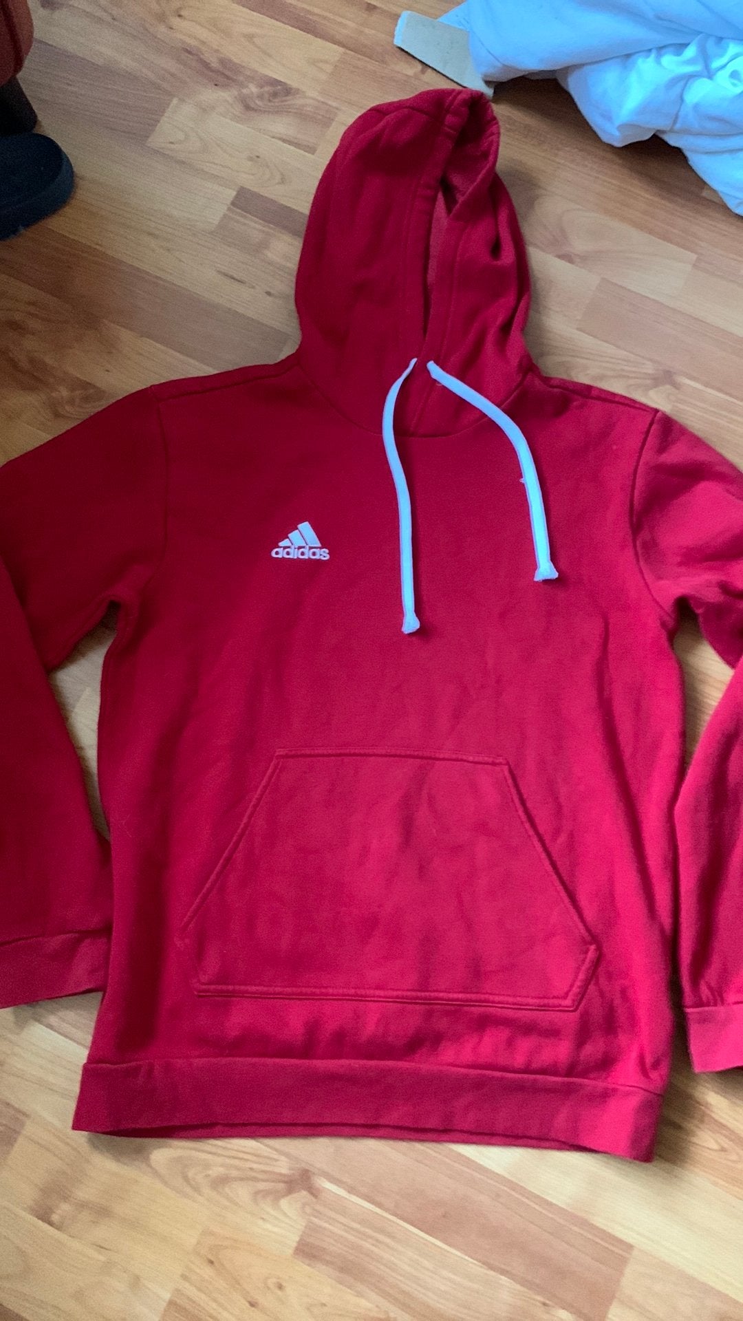 Heten adidas hoody maat S rood, Ophalen of Verzenden, Gedragen, Maat 46 (S) of kleiner, Rood