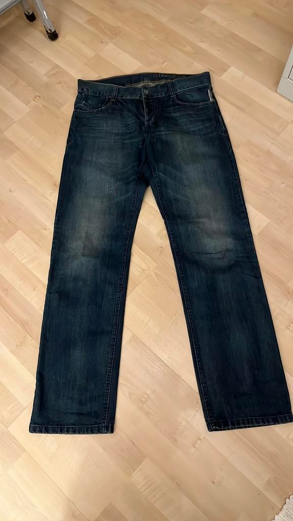 Heren jeans EDC 33/34, Ophalen of Verzenden, Zo goed als nieuw, Blauw, W33 - W34 (confectie 48/50)