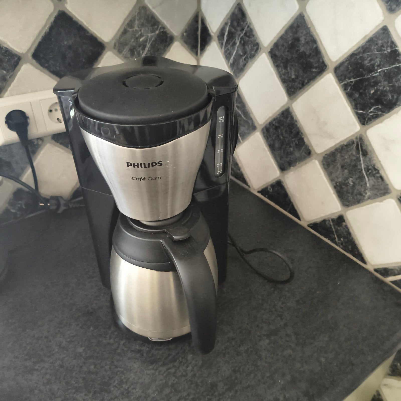 Philips Café Gaia Koffiezetapparaat met Thermoskan, Ophalen