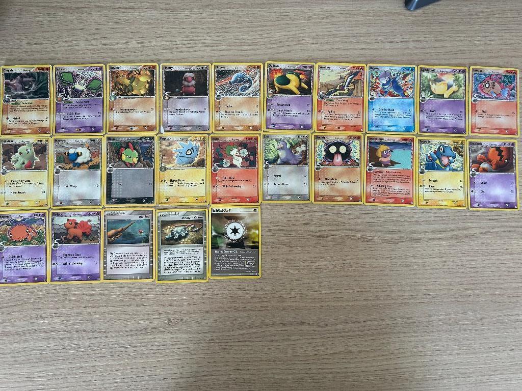 Pokemon Cards (EN): 2006 Dragon Frontiers x 25, Ophalen of Verzenden, Gebruikt, Meerdere kaarten