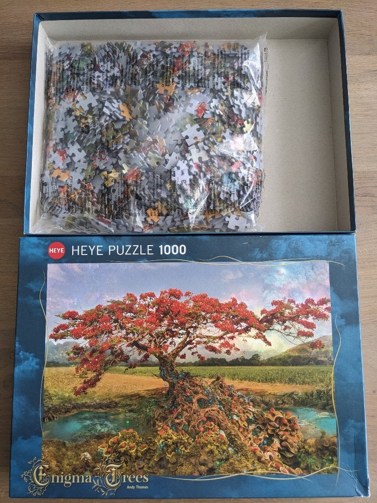 Heye Puzzel 1000 gloednieuw, Ophalen, 500 t/m 1500 stukjes, Nieuw, Legpuzzel