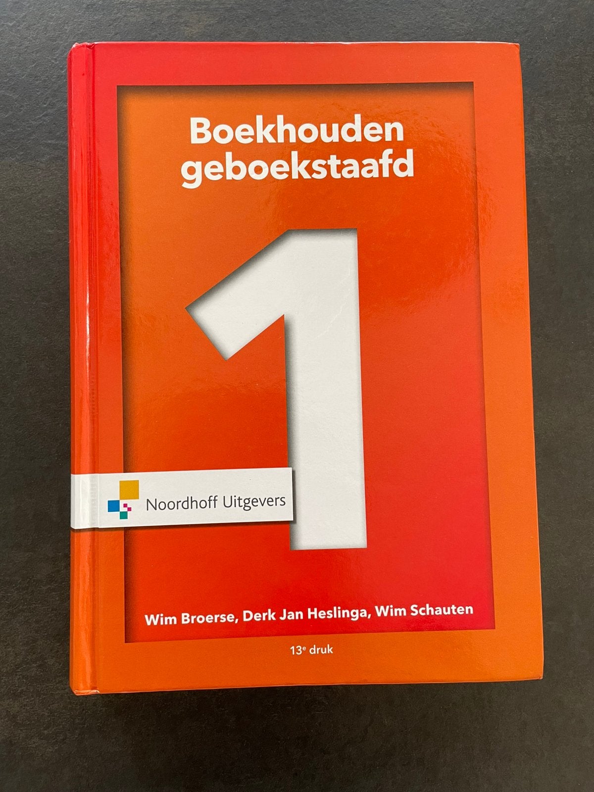 Boekhouden geboekstaafd, Ophalen of Verzenden, Beta, Zo goed als nieuw, HBO