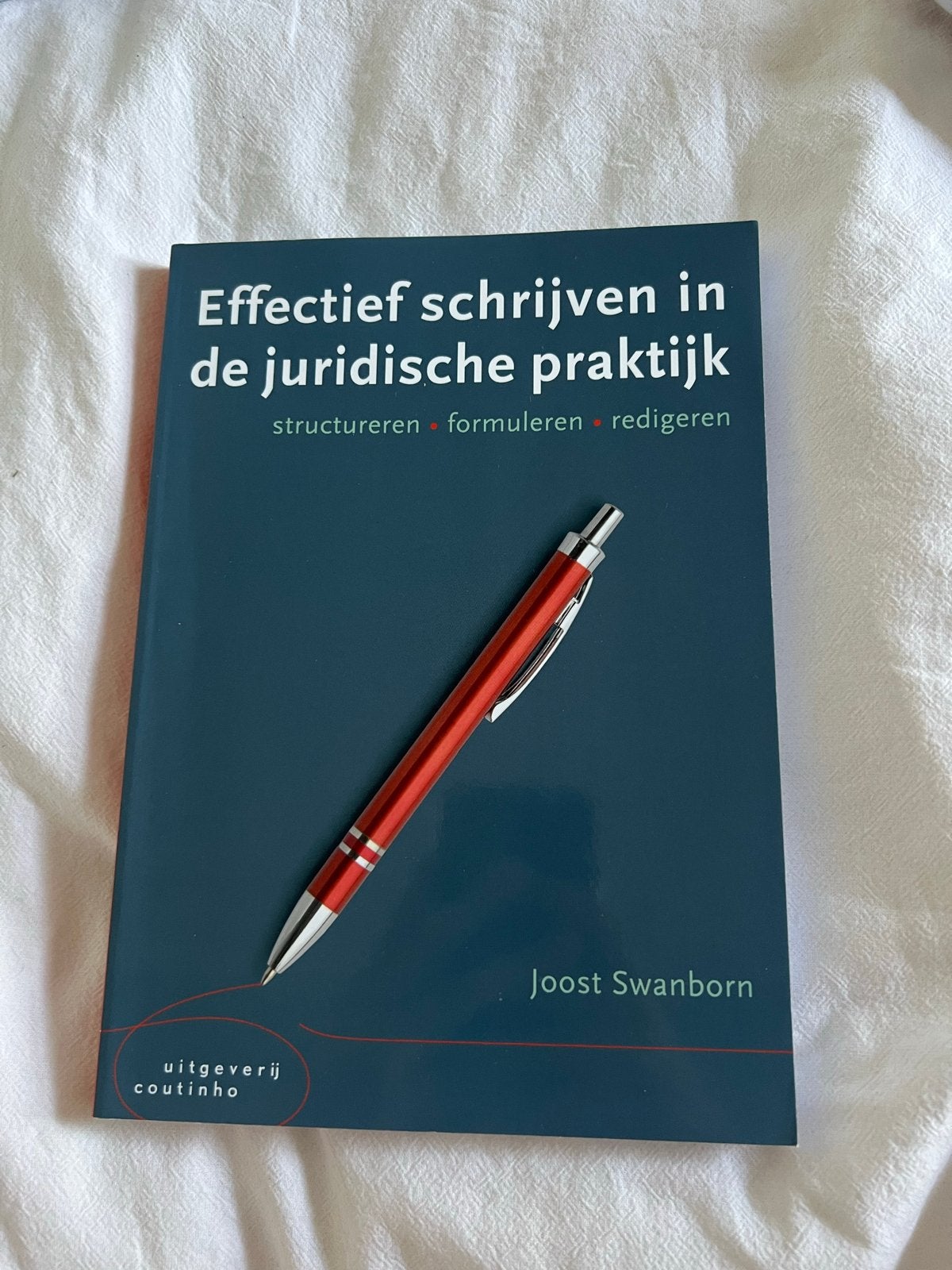 Effectief schrijven in de juridische praktijk, Verzenden, Gamma, Zo goed als nieuw, HBO
