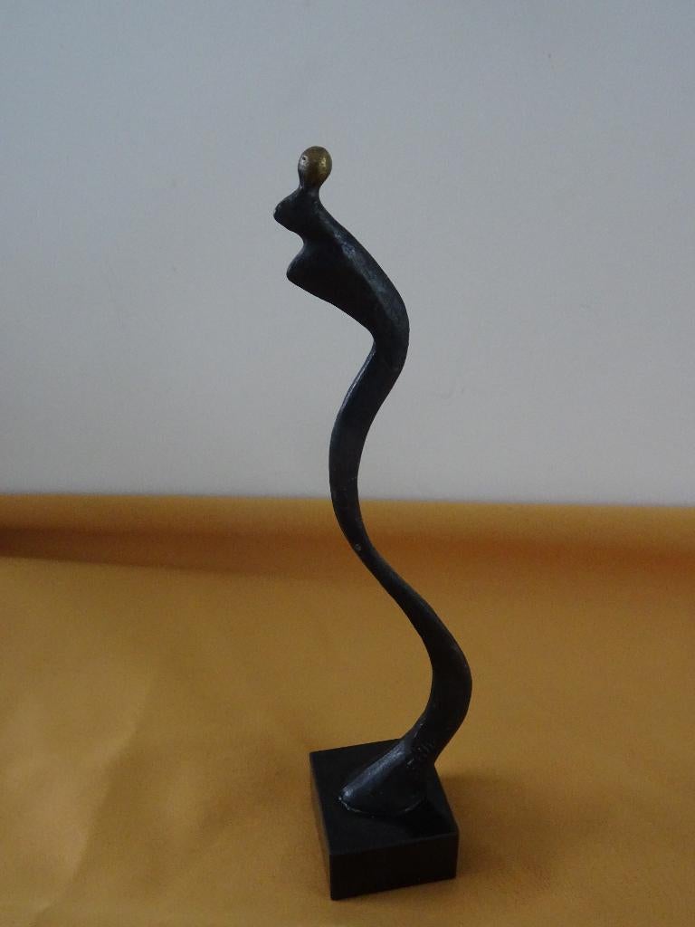brons beeld Corry Ammerlaan bronzen sculptuur, Antiek en Kunst, Kunst | Beelden en Houtsnijwerken, Overige onderwerpen, Ophalen of Verzenden