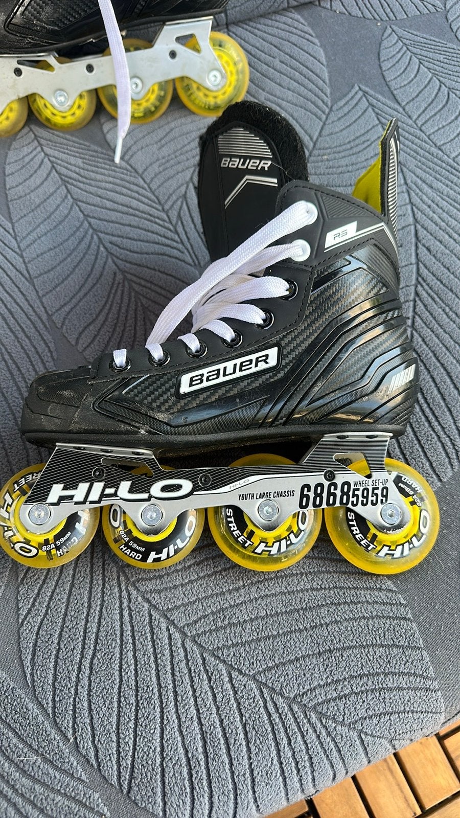 Bauer RS Inline Skates - Maat 36.5 - Zo goed als nieuw, Sport en Fitness, Skeelers, Zo goed als nieuw, Inline skates 4 wielen
