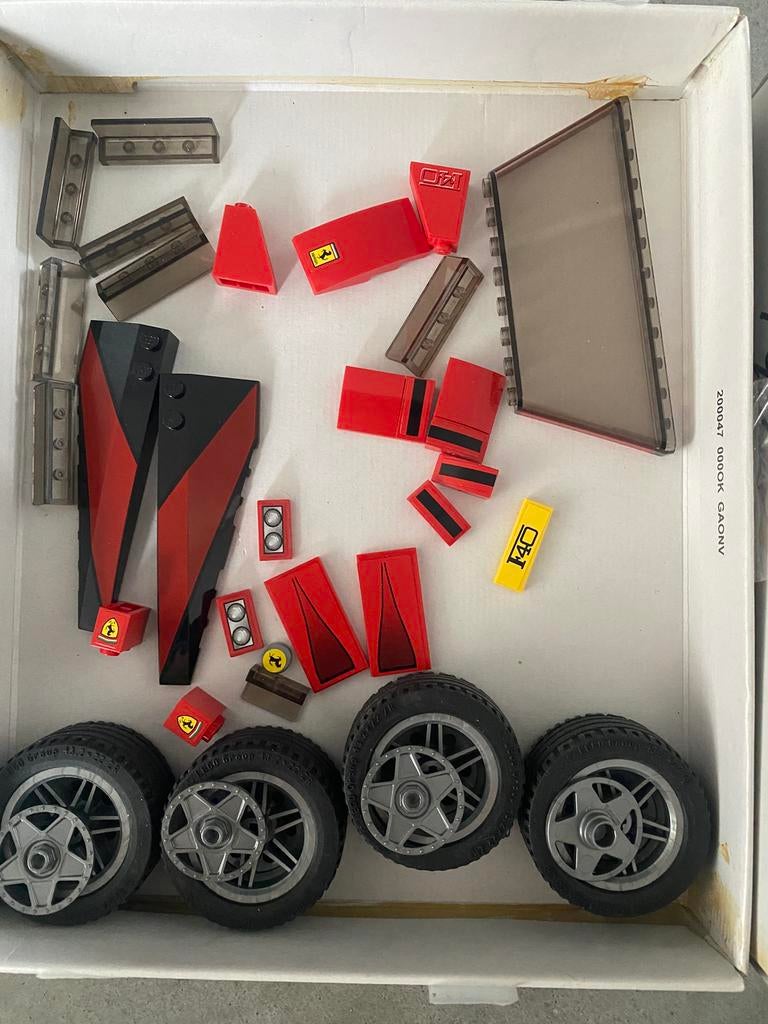 Lego creator ferrari f40 10248, Lego, Ophalen of Verzenden, Zo goed als nieuw, Inclusief instructies
