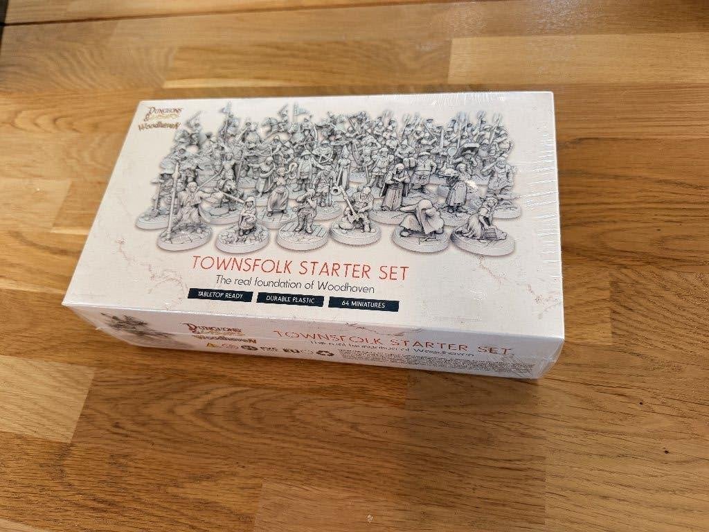 Dungeons & Lasers - Woodhaven - Townsfolk Starter Set, Ophalen of Verzenden, Nieuw, Dungeons & Lasers