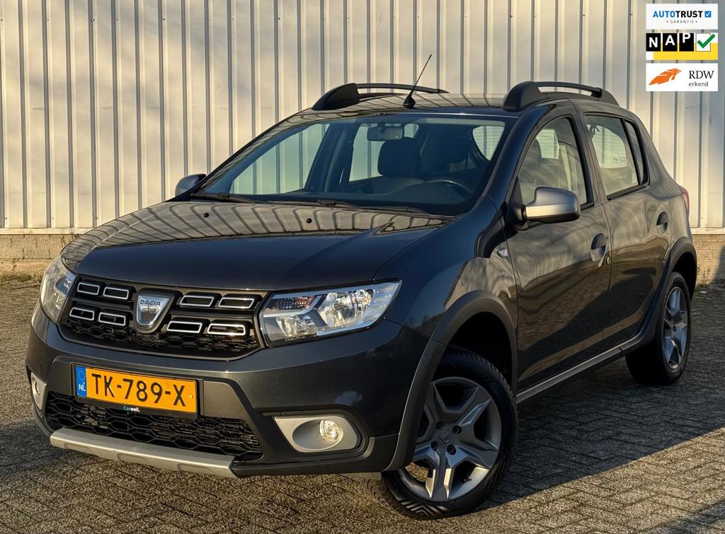 Dacia Sandero 0.9 TCe SL Stepway 1e Eigenaar,Navigatie,Airco, Auto's, Voorwielaandrijving, 898 cc, Euro 6, Bedrijf