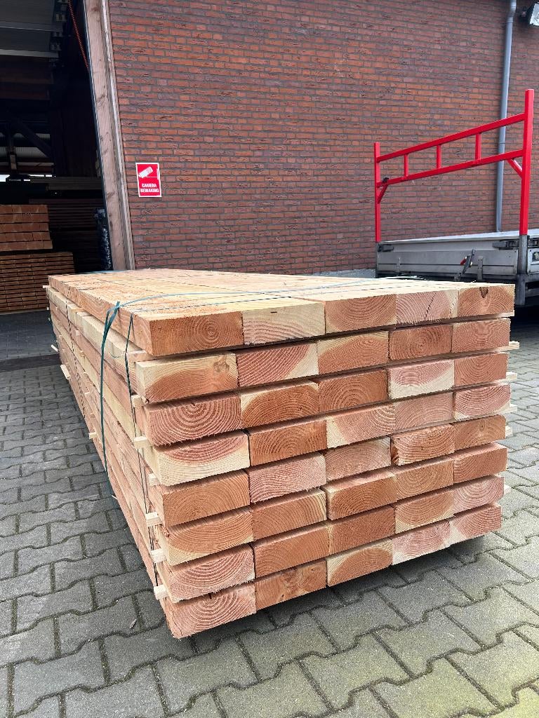 Douglas fijn bezaagd 75x200 | 7,5x20 | Balken, Ophalen of Verzenden, Nieuw, 250 cm of meer, Balken