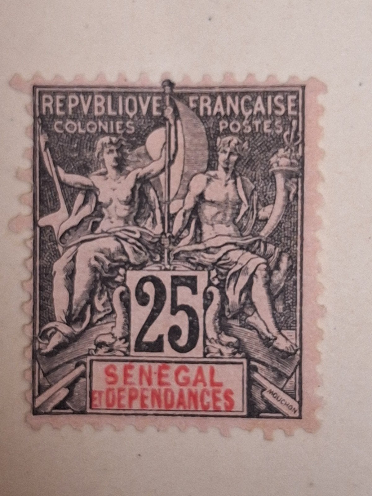 Franse colonne Senegal.    B, Ophalen of Verzenden