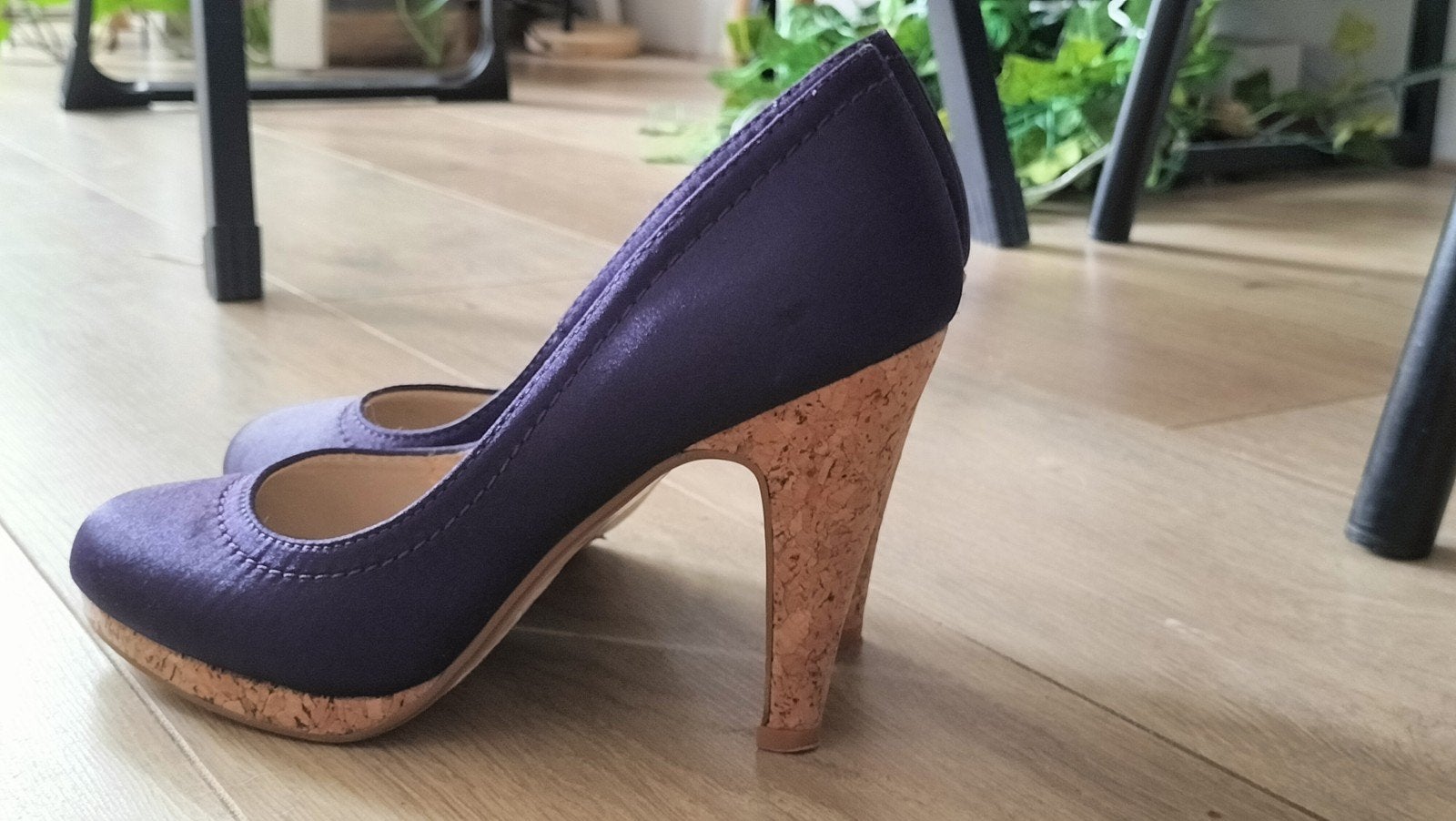 Blauwe hakken, pumps 37 SOHO, Ophalen of Verzenden, Zo goed als nieuw, Blauw