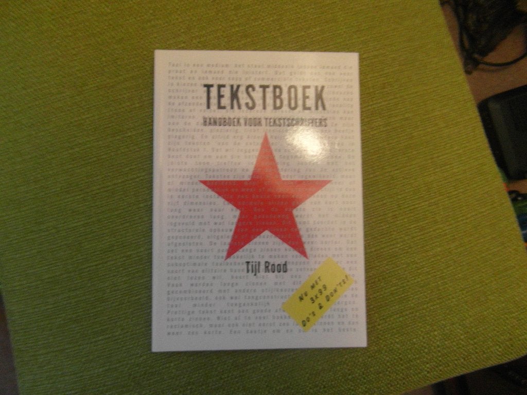 Tekstboek handboek voor tekstschrijvers, Boeken, Ophalen of Verzenden, Zo goed als nieuw