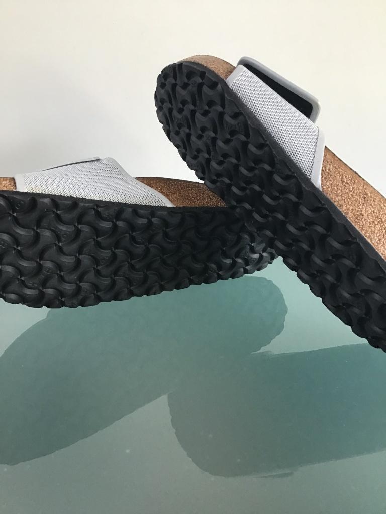 Birkenstock 40 Nieuwe grijze slippers | Gratis verzenden, Slippers, Verzenden, Nieuw, Grijs