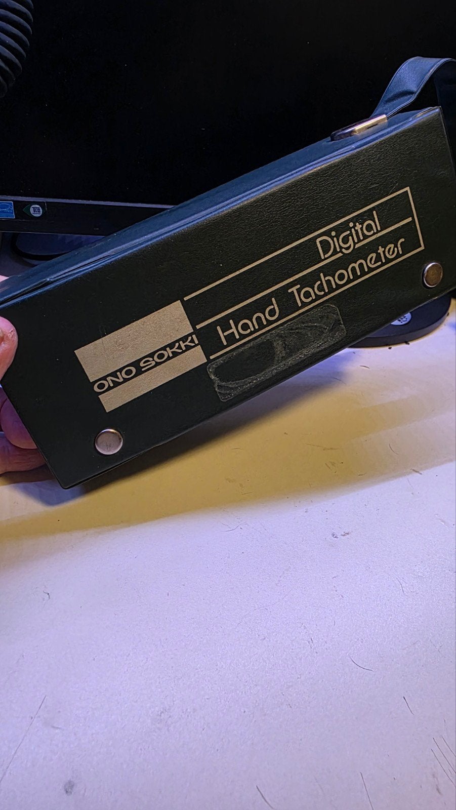 Ono Sokki HT-446 Digitale Tachometer met Reflectiestrips, Ophalen of Verzenden