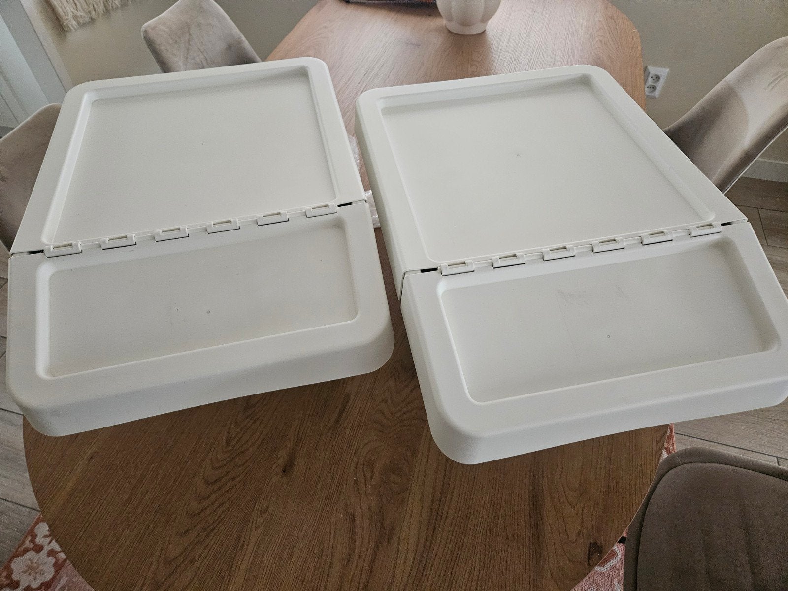 2 ikea sortera opbergbakken., Doe-het-zelf en Verbouw, Ophalen, Doos, Minder dan 35 cm, Minder dan 50 cm