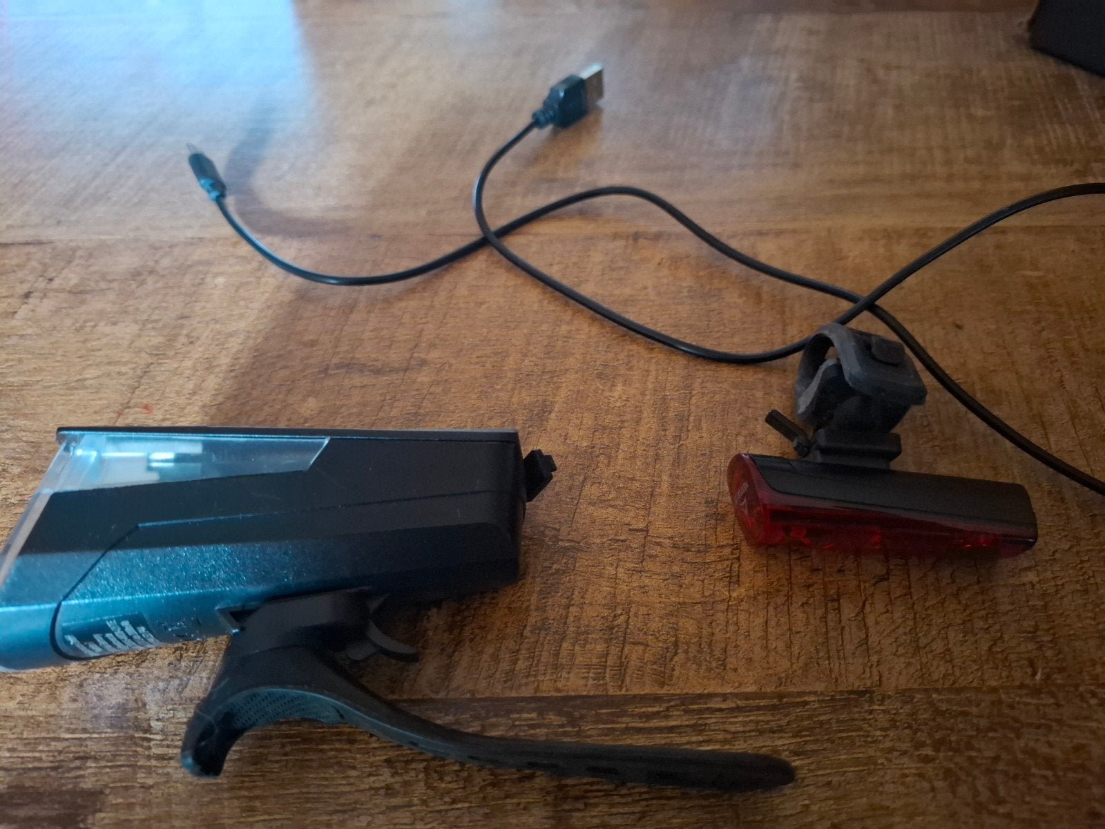 Oplaadbare fietsverlichting set - Nextcover, Gebruikt, Verlichtingsset, Ophalen of Verzenden, Oplaadbaar