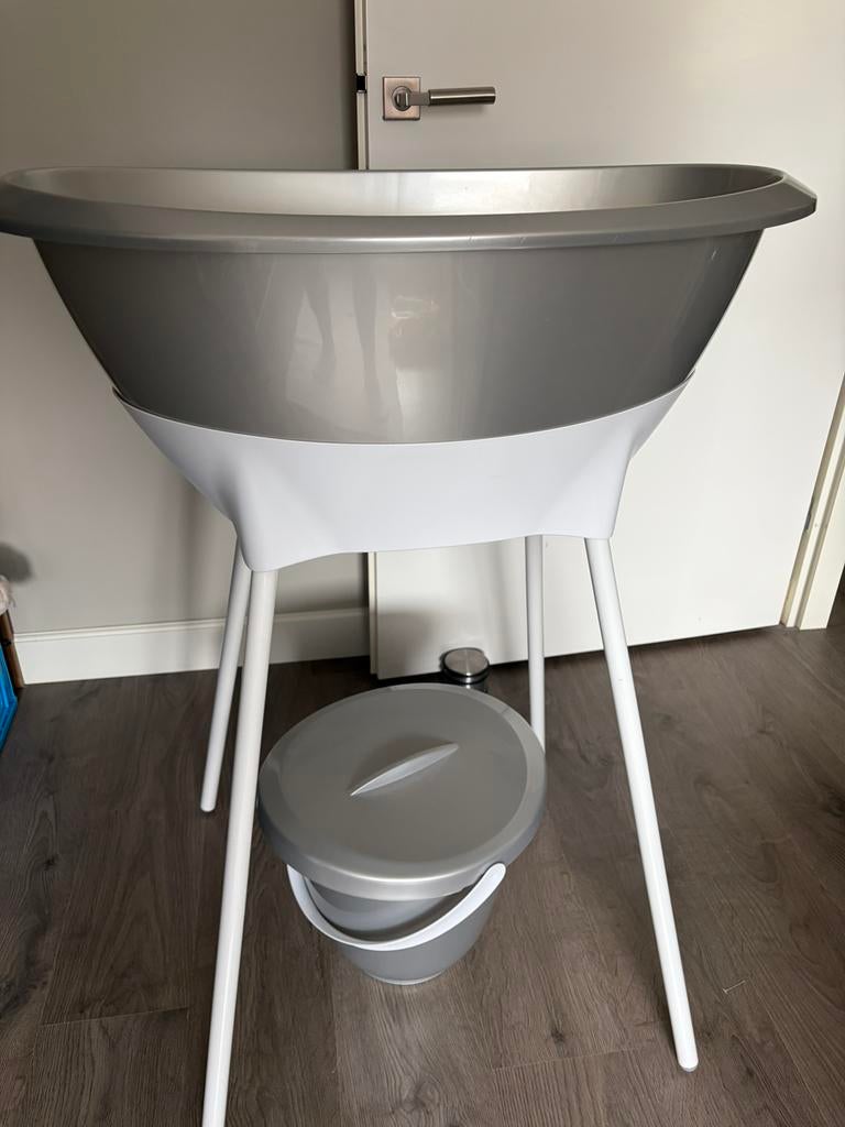 Babybad Luma met emmer, Ophalen, Gebruikt, Badje
