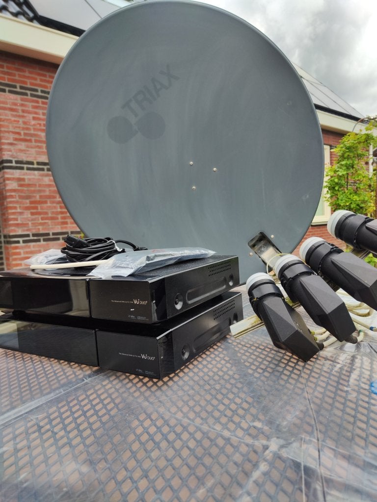 Sateliet ontvangers, Ophalen, Gebruikt, Ontvanger