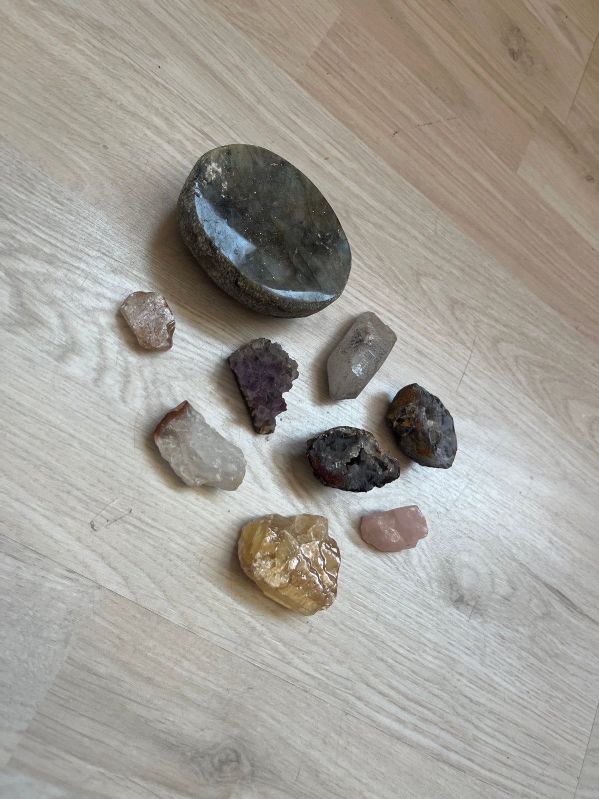 Diverse collectie ruwe edelstenen en mineralen, Sieraden, Tassen en Uiterlijk, Edelstenen, Ophalen of Verzenden, Gebruikt