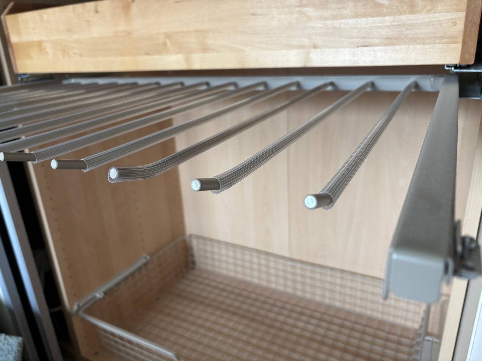 Uitschuifbare broekhanger Komplement van IKEA, Ophalen, Gebruikt, 50 tot 100 cm, Minder dan 100 cm