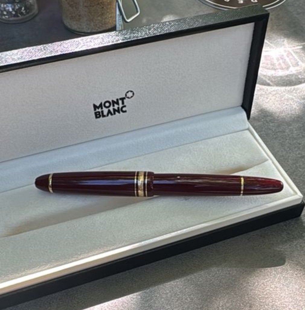 Montblanc Meisterstück Le Grand GT 147 Traveller, Met doosje, Ophalen of Verzenden, Zo goed als nieuw, Vulpen