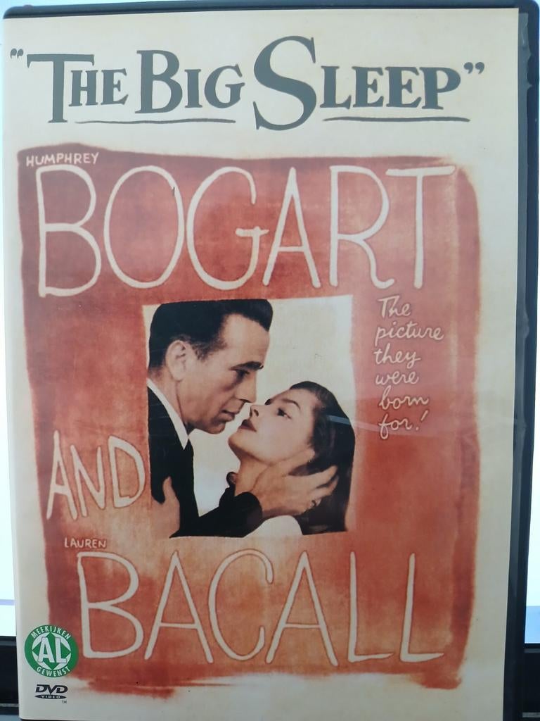The big sleep ( humphrey bogart & Lauren bacall ) 1946, Cd's en Dvd's, Dvd's | Klassiekers, Ophalen of Verzenden, 1940 tot 1960