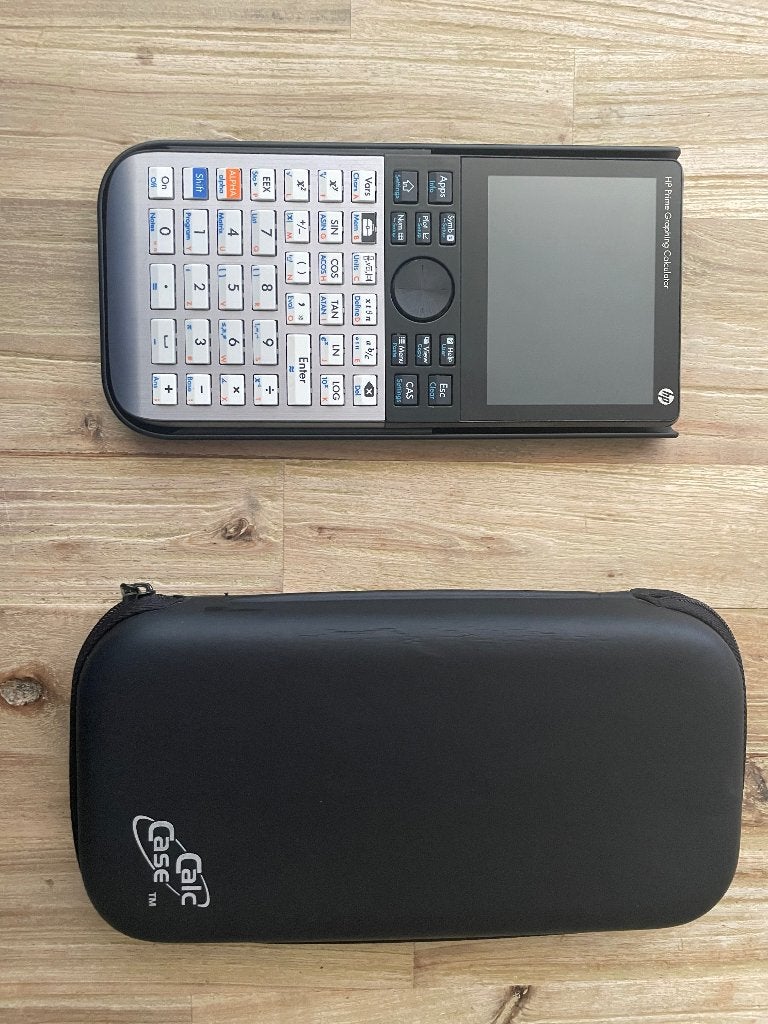 HP Prime Graphing Calculator + Calc Case, Verzenden, Grafische rekenmachine, Zo goed als nieuw