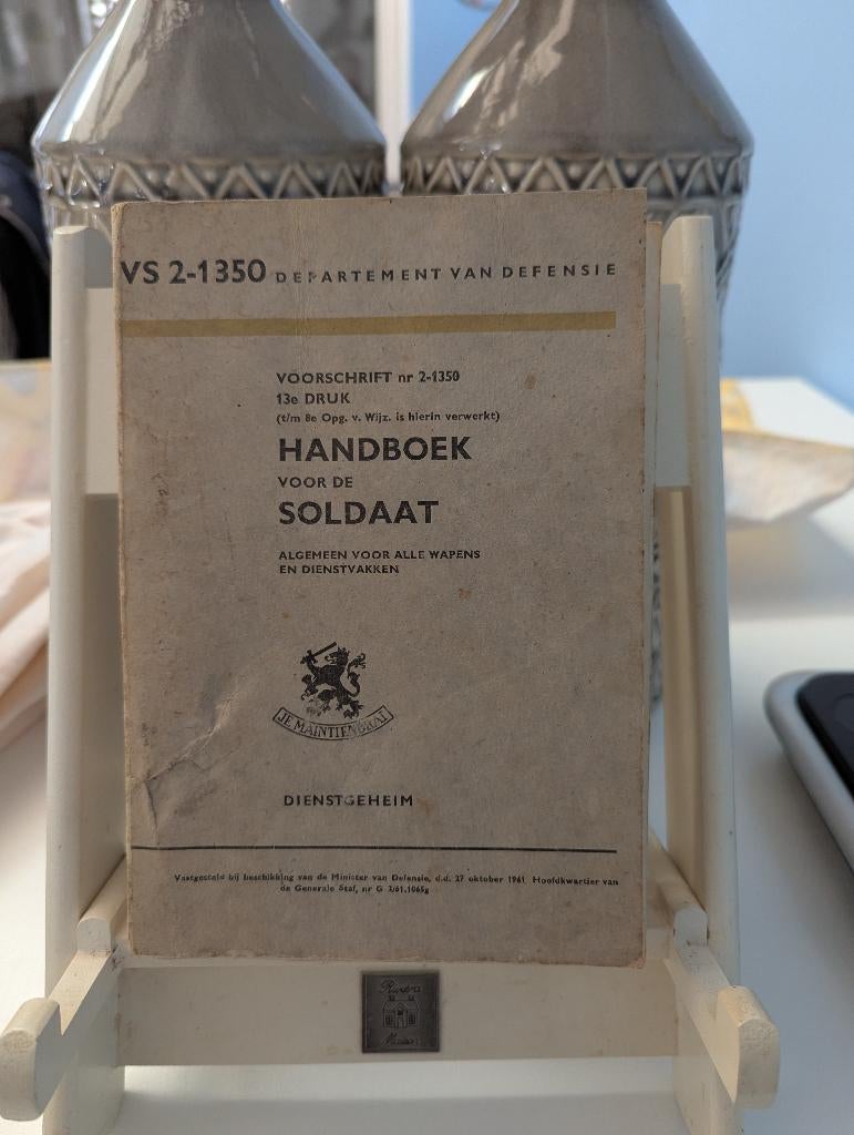 Handboek voor de soldaat, Boeken, Oorlog en Militair, Ophalen of Verzenden, 1945 tot heden, Gelezen, Landmacht