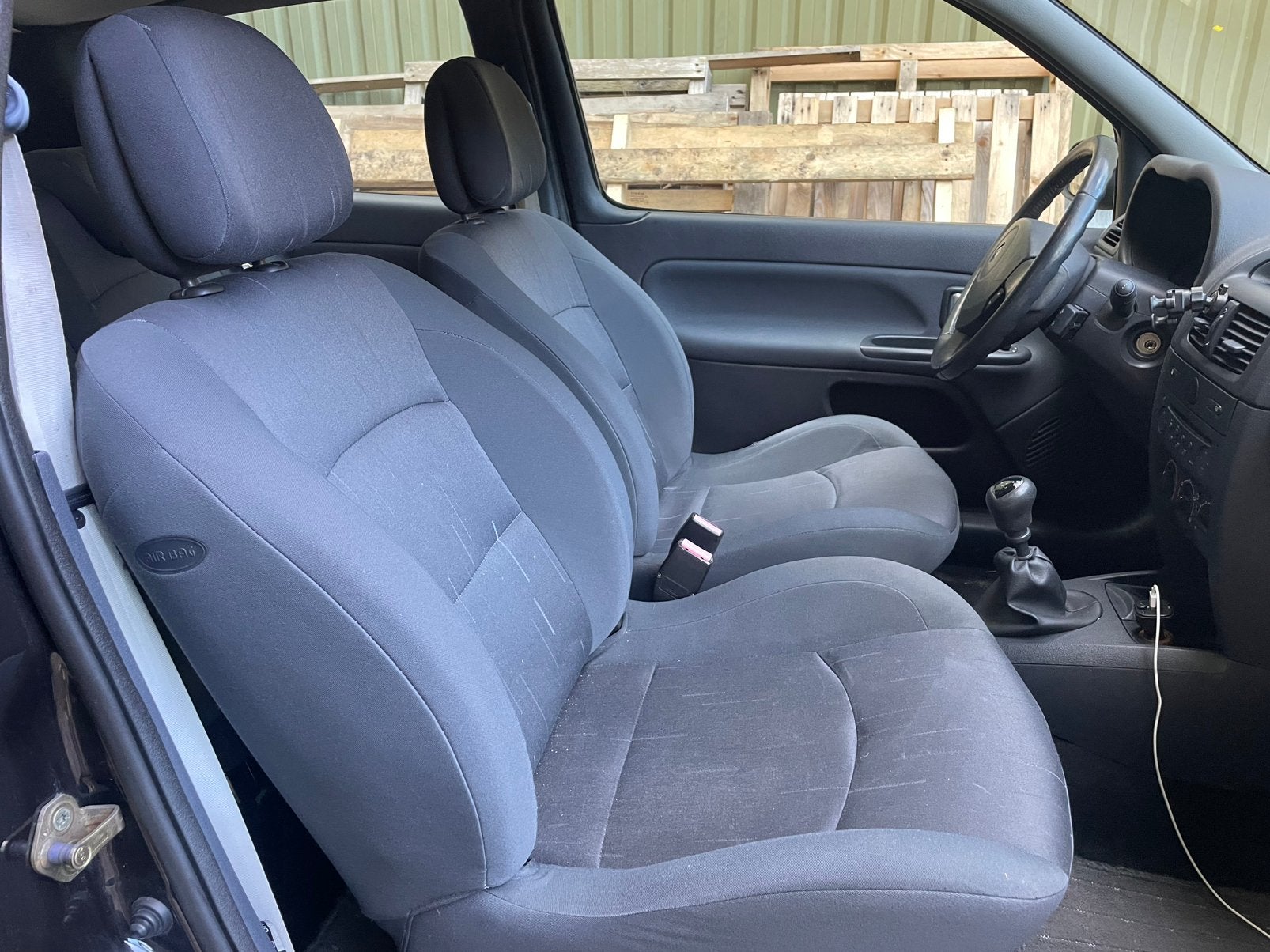 Clio 2 interieur compleet 3 deurs 2004, Auto-onderdelen, Ophalen, Gebruikt, Renault