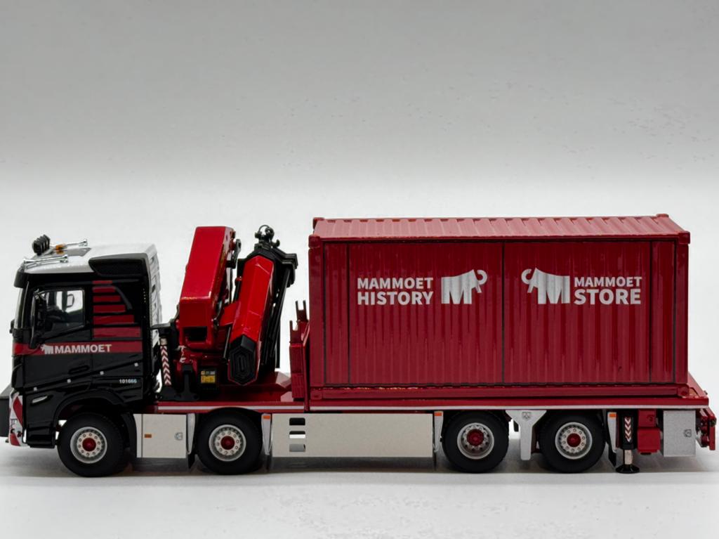 CAVALLINO 20 ft. container LADING MAMMOET