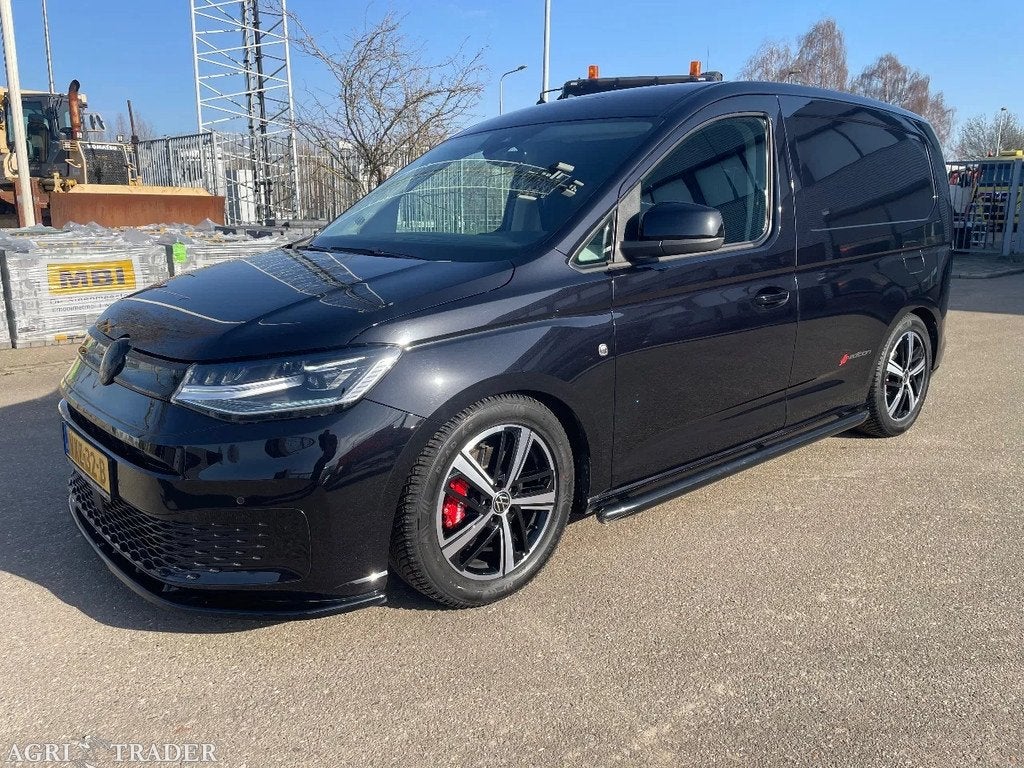Volkswagen Caddy 75 Years Edition / Black Edition Full Optio, Auto's, Volkswagen, Zwart, Leder, Diesel
