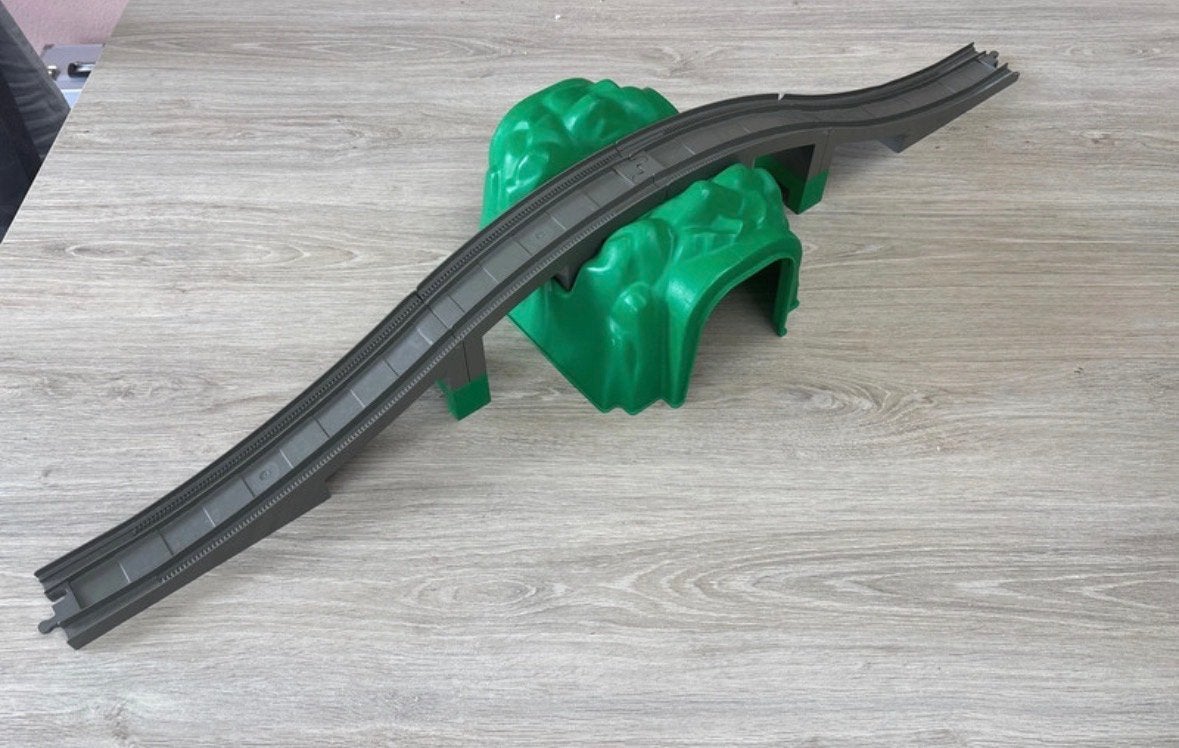Lego duplo Trein spoorbrug met tunnel, Ophalen of Verzenden, Gebruikt, Duplo