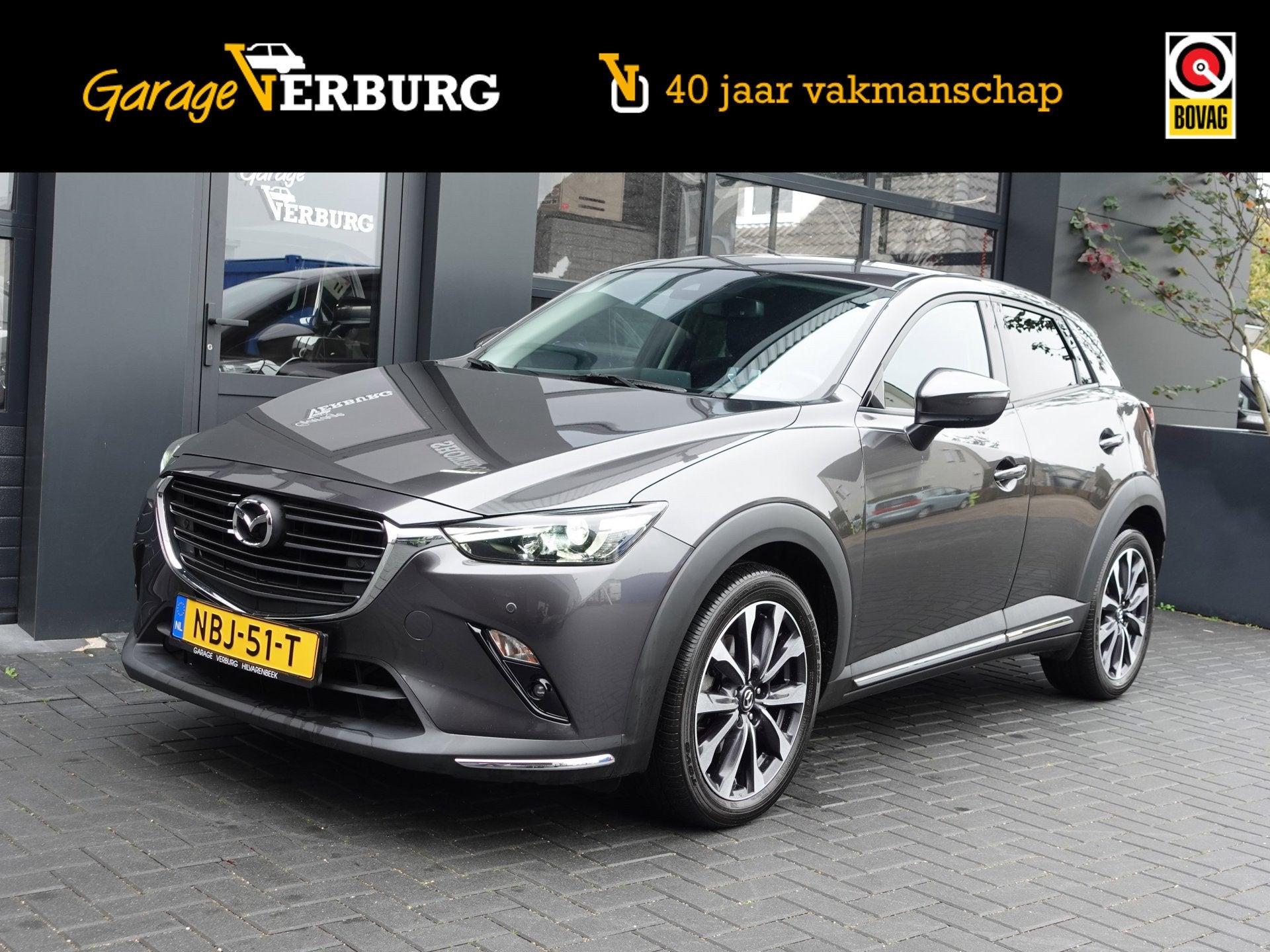 Mazda CX-3 2.0 SkyActiv-G 121 GT-M (Navigatie/Carplay,Camera, 1998 cc, 4 cilinders, Leder en Stof, Handgeschakeld