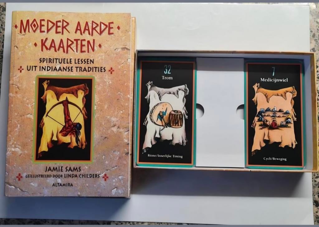 Tarotdeck; Moeder Aarde tarotkaarten, Boeken, Esoterie en Spiritualiteit, Ophalen of Verzenden, Zo goed als nieuw, Tarot of Kaarten leggen