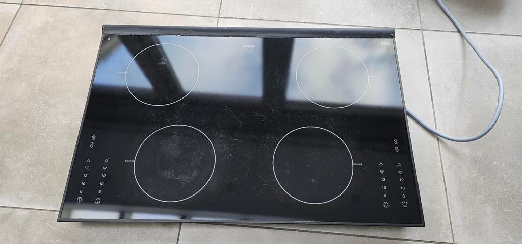 Atag inductie kookplaat 77x 51 cm, Witgoed en Apparatuur, Kookplaten, Ophalen