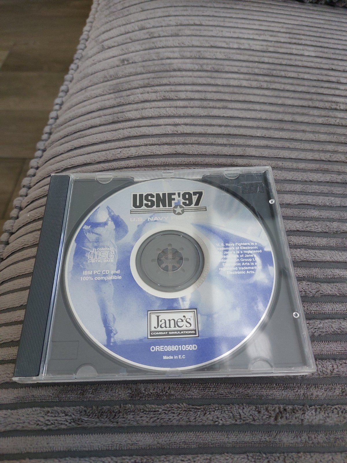 USNF '97 U.S. Navy Fighters PC CD-ROM - Jane's Combat Sims, Gebruikt, 1 speler, Ophalen of Verzenden, Vanaf 12 jaar