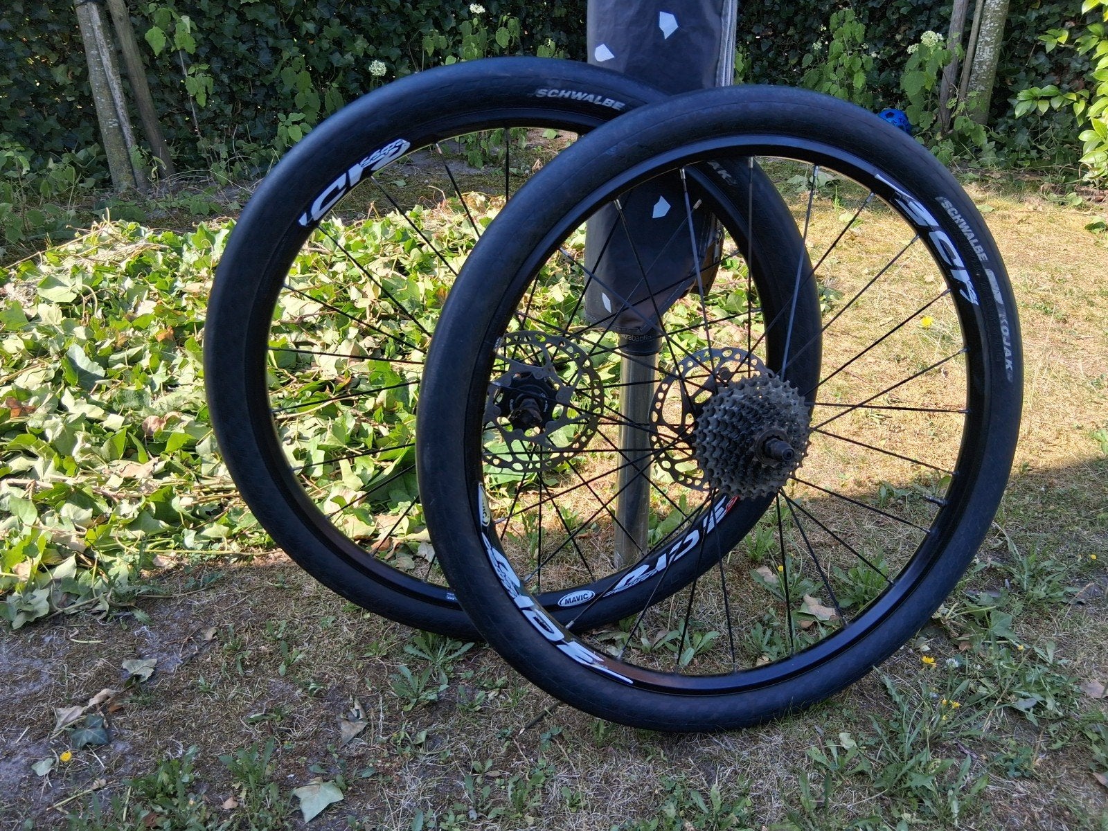 26 inch Mavic Cross Ride Wielset met Schwalbe Kojak banden, Wiel, Gebruikt, Stadsfiets, Ophalen of Verzenden