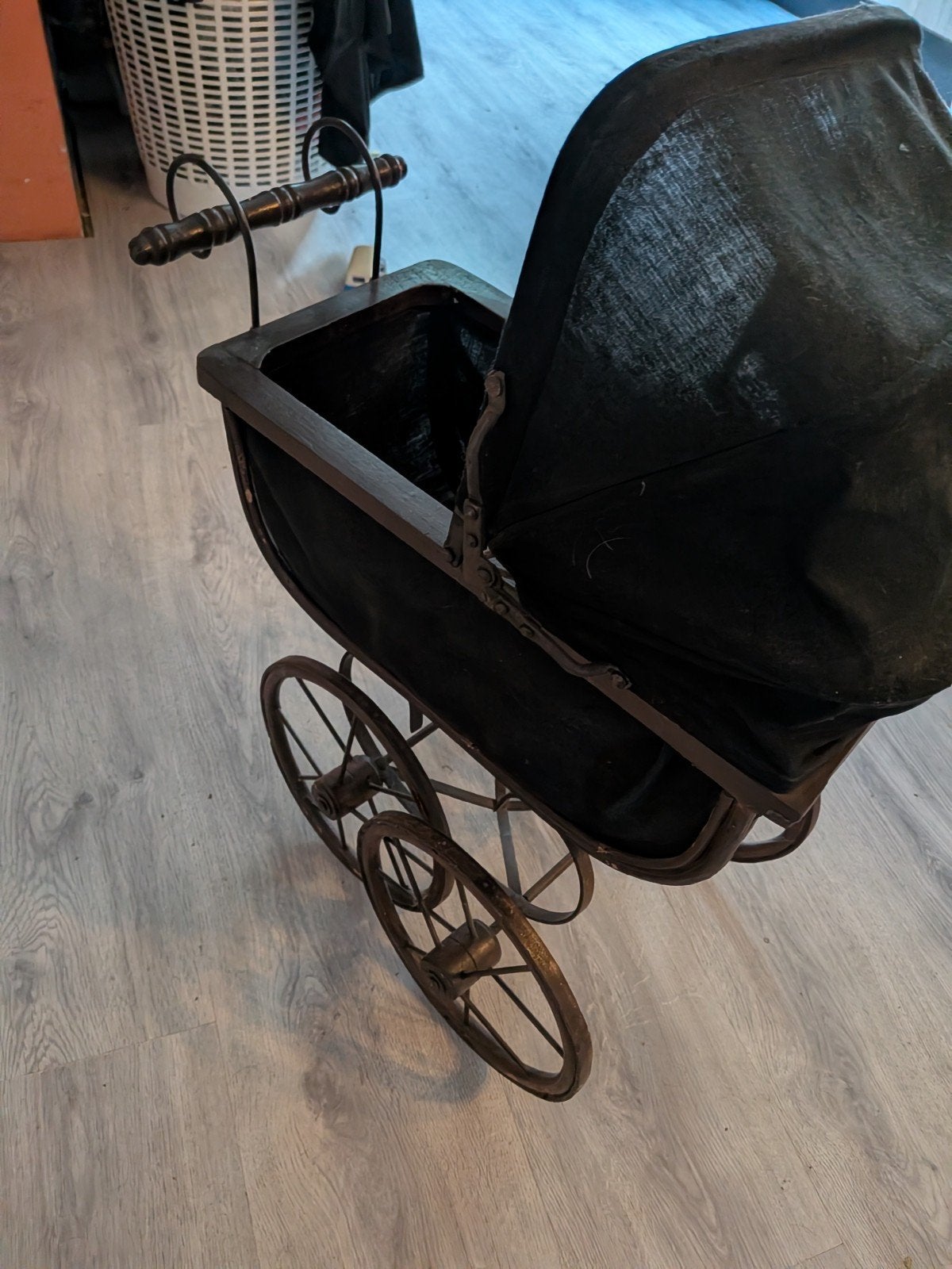 kinderwagen. poppenwagen. antiek, Ophalen of Verzenden