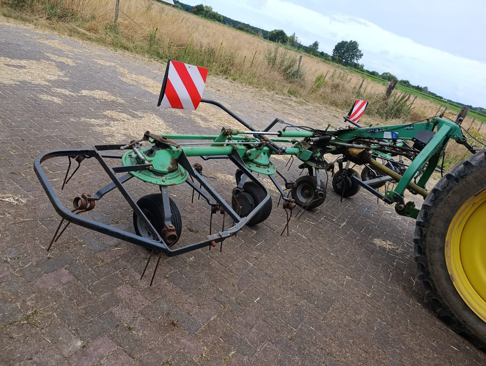Deutz schudder 3.64, Ophalen