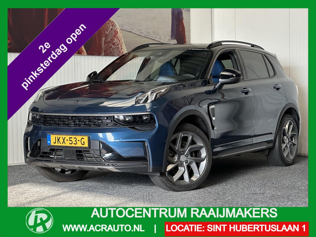 Lynk & Co 01 1.5 MY 2023 ZWARTE HEMEL GREY LINE PREMIUM LEDE, Auto's, Lynk & Co, Blauw, Bedrijf, Hybride Elektrisch/Benzine, 3 cilinders