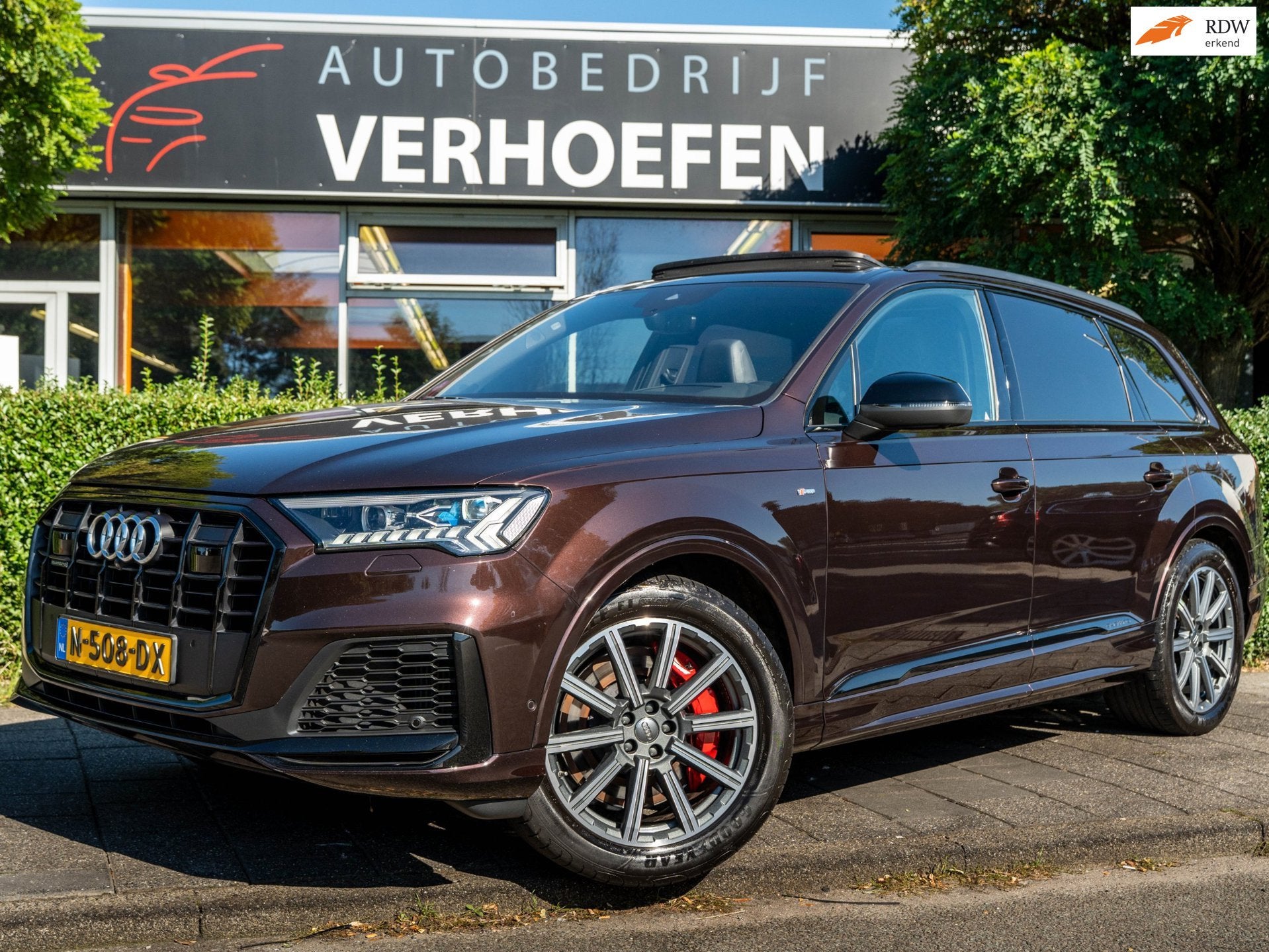Audi Q7 60 TFSI e QUATTRO COMPETITION | FULL OPTION | PANORA, Auto's, Automaat, Dealer onderhouden, Gebruikt, 2995 cc