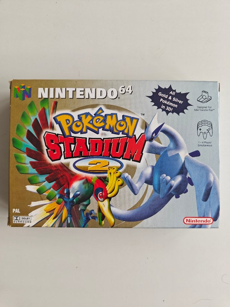 Pokemon stadium 2  Nintendo 64 PAL CIB, Gebruikt, Vechten, 1 speler, Ophalen of Verzenden