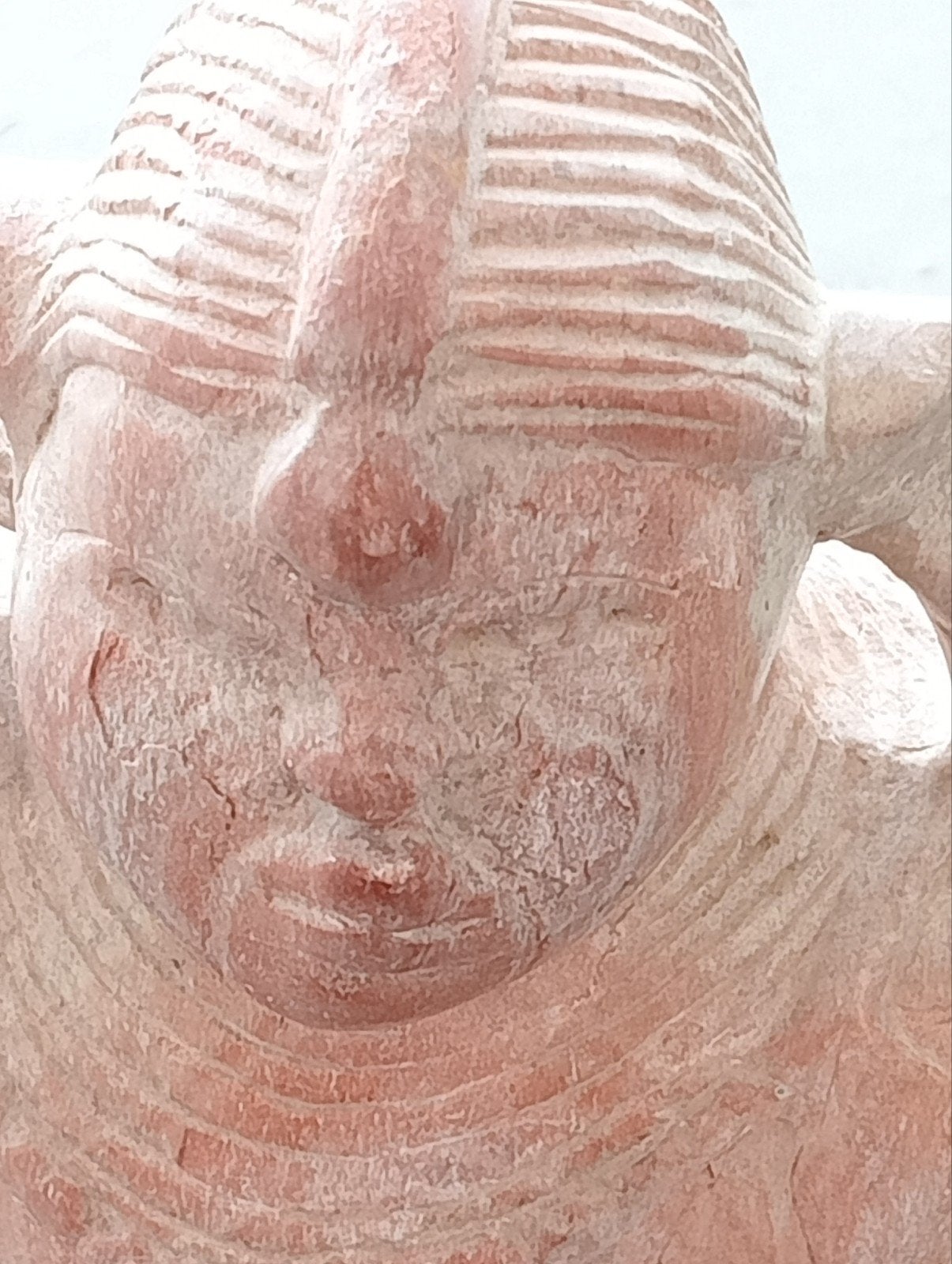 Twee terracotta beelden, Ophalen of Verzenden