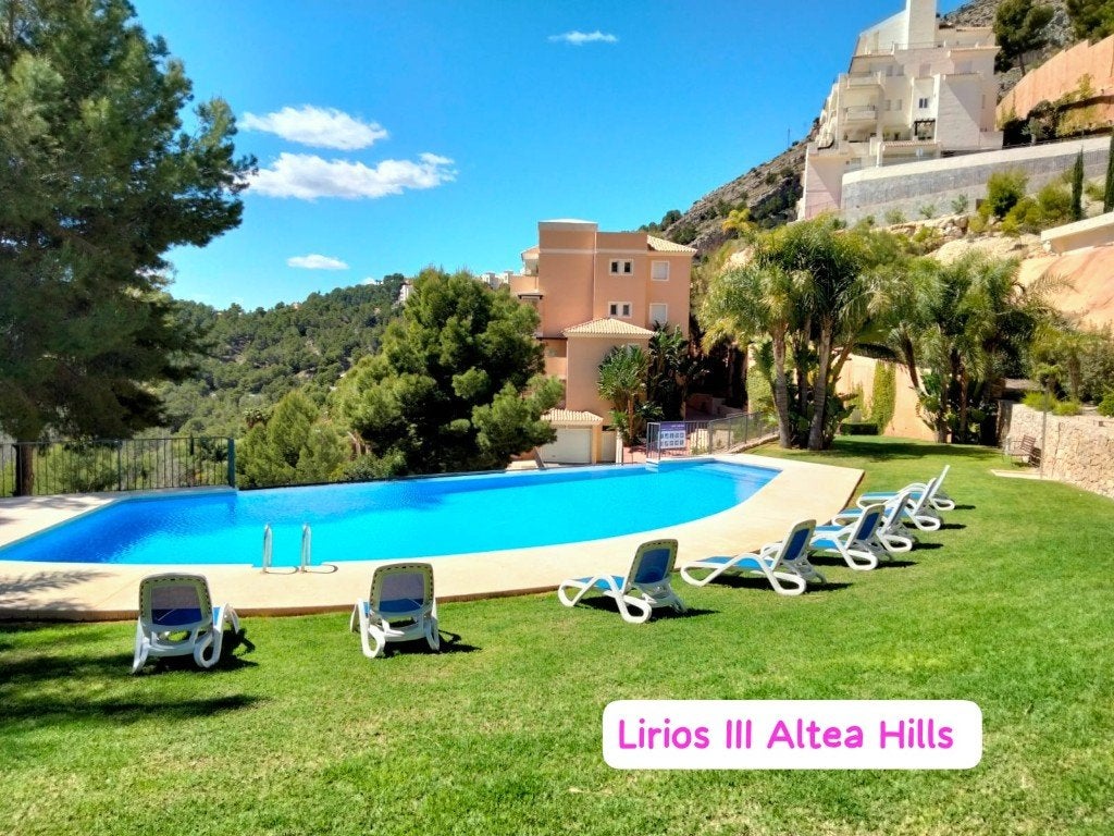 Fantastisch vakantie appartement met zeezicht in Altea, ES, 2 slaapkamers, Costa Blanca, Afwasmachine, Appartement