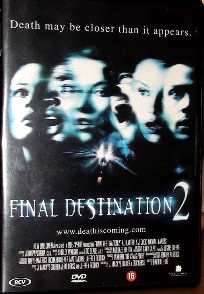 dvd final destination 2, Cd's en Dvd's, Dvd's | Horror, Vanaf 16 jaar, Ophalen of Verzenden, Zo goed als nieuw, Slasher